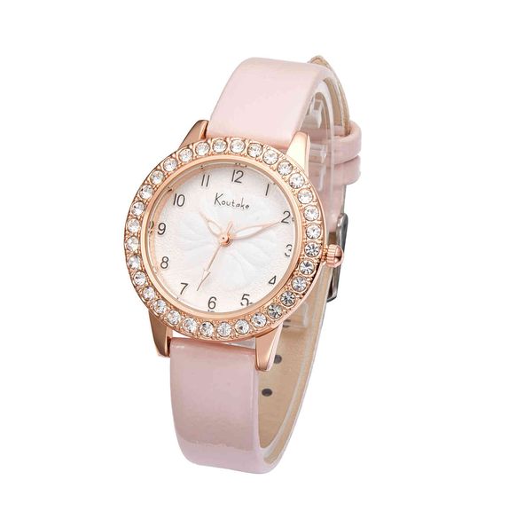 designer watch brand watches luxury watch diamond studded pink flower pattern female student versatile waterproof pu band women's, Slivery;brown
designer watch brand watches luxury watch diamond studded pink flower pattern female student versatile waterproof pu band women's, Slivery;brown