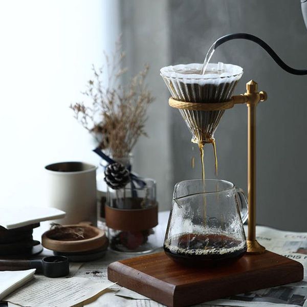 coffee filters retro hand holder filter solid wood anti-slip base adjustable make stand maker tools
coffee filters retro hand holder filter solid wood anti-slip base adjustable make stand maker tools