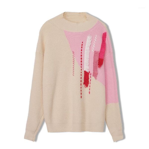 women's sweaters fall design runway christmas pullover o-neck retro fashion tassel knit sweater autumn winter women clothes loose, White;black
women's sweaters fall design runway christmas pullover o-neck retro fashion tassel knit sweater autumn winter women clothes loose, White;black