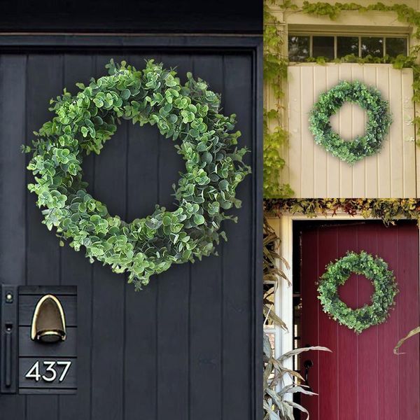 decorative flowers & wreaths front door artificial spring summer green hanging garland for home wedding wall window decoration
decorative flowers & wreaths front door artificial spring summer green hanging garland for home wedding wall window decoration