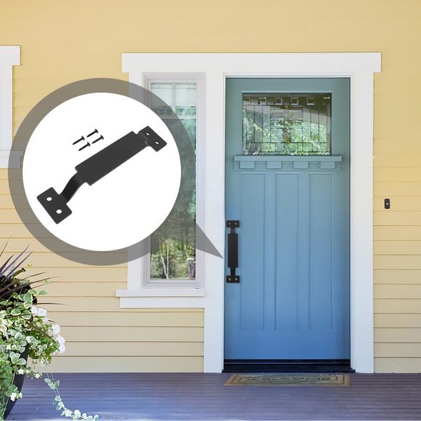 handles & pulls 1pc household garages door knob sliding barn handle push bar