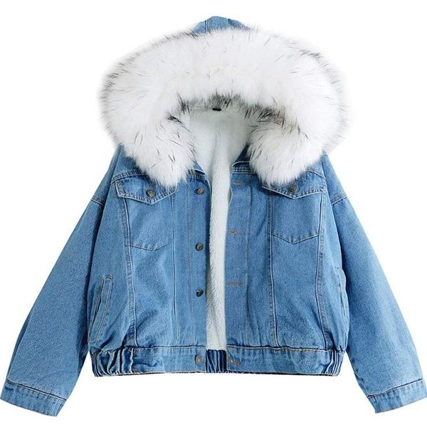 women's jackets women coat winter fashion elastic hem with pockets warm faux fur hooded thick long sleeve casual denim jacket daily but, Black;brown
women's jackets women coat winter fashion elastic hem with pockets warm faux fur hooded thick long sleeve casual denim jacket daily but, Black;brown