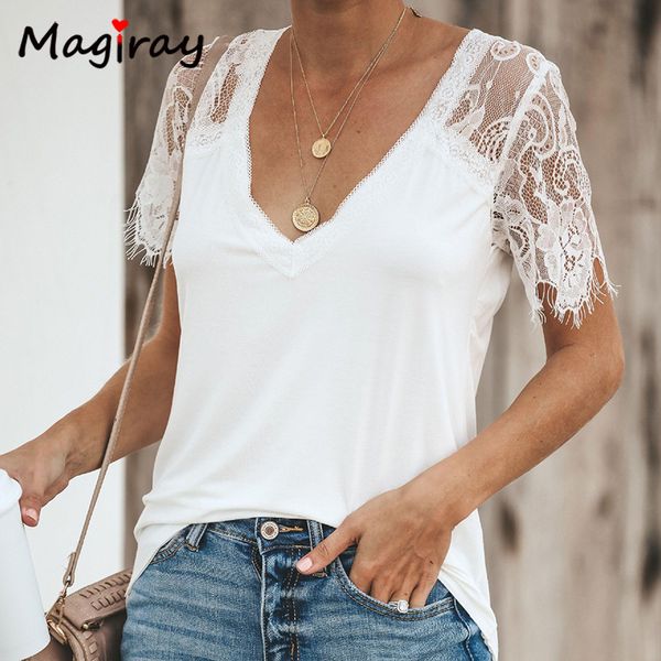 magiray lace sleeve deep v neck t women 2021 summer new fashion loose tumblr red tee shirt female casual c115 i7ob, White
magiray lace sleeve deep v neck t women 2021 summer new fashion loose tumblr red tee shirt female casual c115 i7ob, White