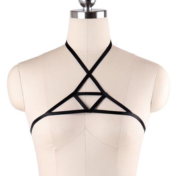 womens triangle bondage harnas lingerie elastic rave wear kooi beha pastel goth harajuku cosplay body harnashardel, Black;white
womens triangle bondage harnas lingerie elastic rave wear kooi beha pastel goth harajuku cosplay body harnashardel, Black;white