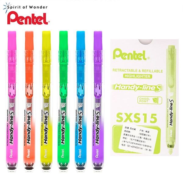 gel pens 1pcs pentel sxs15 lifemaster handy line s highligter marker retractable refillable
gel pens 1pcs pentel sxs15 lifemaster handy line s highligter marker retractable refillable