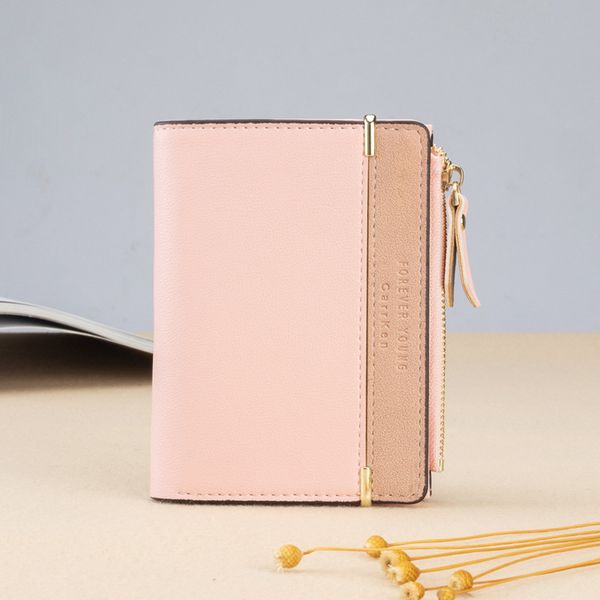 2021 new wallet women casual ladies short long purses korean fashion vertical fine grained leather zipper coin purse card holder, Red;black
2021 new wallet women casual ladies short long purses korean fashion vertical fine grained leather zipper coin purse card holder, Red;black