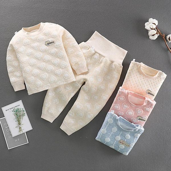 clothing sets children girls boys long sleeves and high waist pants warm thicken set sleepwear baby kids cotton pajamas suit, White
clothing sets children girls boys long sleeves and high waist pants warm thicken set sleepwear baby kids cotton pajamas suit, White
