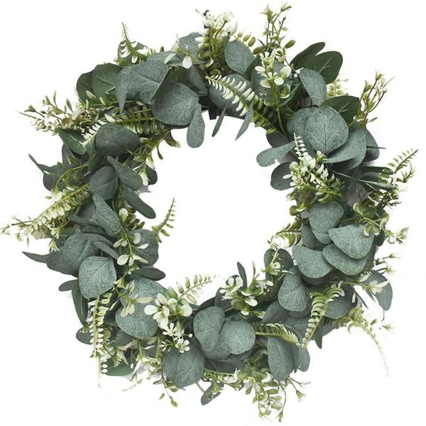 decorative flowers & wreaths eucalyptus wreath artificial plants for background wall window wedding party supplies gifts diy home decoration
decorative flowers & wreaths eucalyptus wreath artificial plants for background wall window wedding party supplies gifts diy home decoration