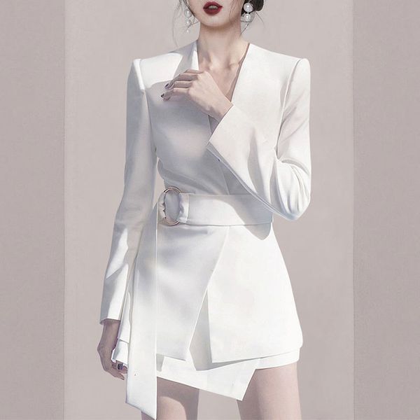 women's suits & blazers jsxdhk combined with 2-piece, female blazer white lace jacket and short skirt irregular, autumn office n03l, White;black
women's suits & blazers jsxdhk combined with 2-piece, female blazer white lace jacket and short skirt irregular, autumn office n03l, White;black