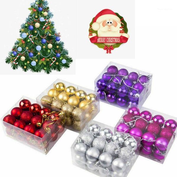 party decoration 24pcs christmas decor baubles tree xmas balls colorful wedding ornament1
party decoration 24pcs christmas decor baubles tree xmas balls colorful wedding ornament1