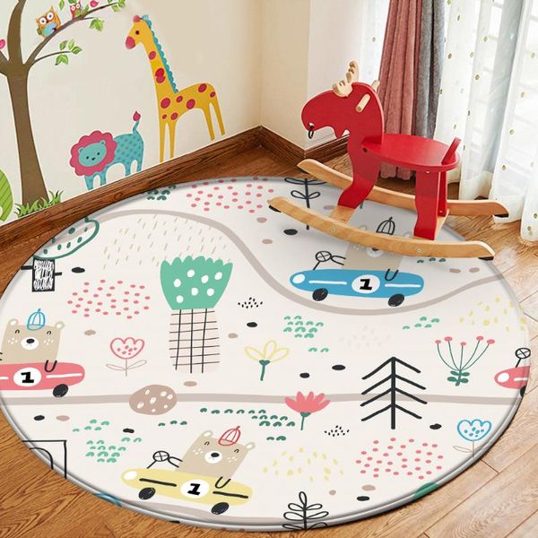 carpets rushed tapis fashion rug children's non-slip flannel safety carpet animal pattern for baby play round the room
carpets rushed tapis fashion rug children's non-slip flannel safety carpet animal pattern for baby play round the room