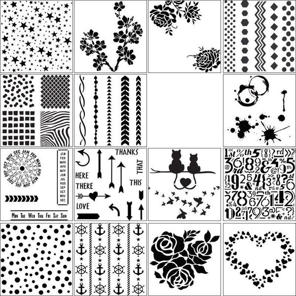 craft tools hollow layering stencils weeks words love spray pattern for scrapbooking decorative embossing paper card template
craft tools hollow layering stencils weeks words love spray pattern for scrapbooking decorative embossing paper card template