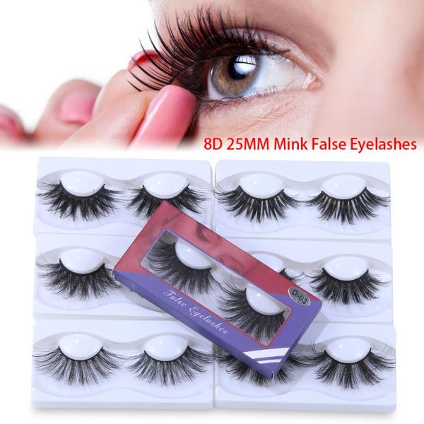 false eyelashes 1 pair 8d 25mm mink hair lash thick long multilayered soft wispies fluffy eyelash reusable makeup lashes
false eyelashes 1 pair 8d 25mm mink hair lash thick long multilayered soft wispies fluffy eyelash reusable makeup lashes