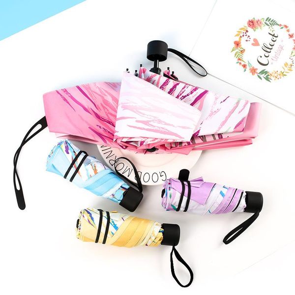 umbrellas beautiful men women sun rain umbrella uv protection windproof 5 folding compact outdoor travel high quality
umbrellas beautiful men women sun rain umbrella uv protection windproof 5 folding compact outdoor travel high quality