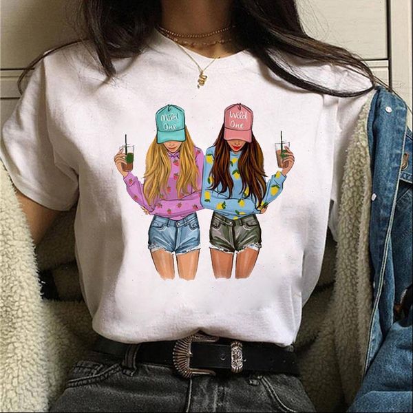 new fashion women t shirt friends tshirt funny cartoon tee harajuku short sleeve tee shirts female cute t shirt, White
new fashion women t shirt friends tshirt funny cartoon tee harajuku short sleeve tee shirts female cute t shirt, White