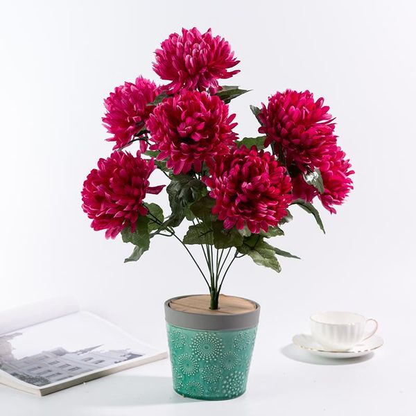 48cm large heads of chrysanthemum high-quality slik bouquet diy wedding flower bride hand flower decoration room decortion
48cm large heads of chrysanthemum high-quality slik bouquet diy wedding flower bride hand flower decoration room decortion
