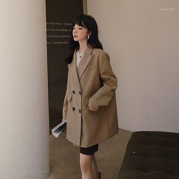women's suits & blazers 2021 autumn winter classic british style high-quality for office lady double breasted plush thickening, White;black
women's suits & blazers 2021 autumn winter classic british style high-quality for office lady double breasted plush thickening, White;black