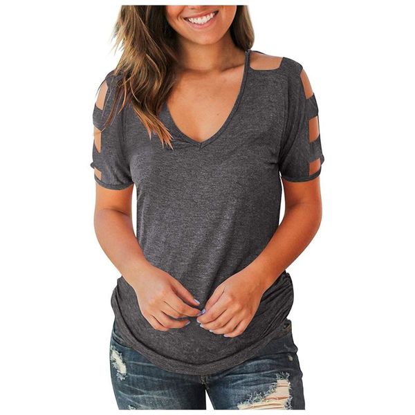 women's blouses & shirts off shoulder short sleeve hollow out cold summer deep v neck women casual bluzas mujer 2021, White
women's blouses & shirts off shoulder short sleeve hollow out cold summer deep v neck women casual bluzas mujer 2021, White