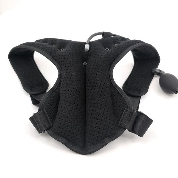 adjustable corset back posture corrector therapy shoulder lumbar brace spine support belt posture correction for men women, Black;blue
adjustable corset back posture corrector therapy shoulder lumbar brace spine support belt posture correction for men women, Black;blue
