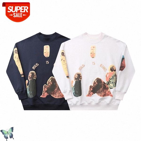 autumn winter kanye west jesus is king high street sweatshirt men women hip-hop round-neck kanye west pullover sweatshirts #9d8l, Black
autumn winter kanye west jesus is king high street sweatshirt men women hip-hop round-neck kanye west pullover sweatshirts #9d8l, Black