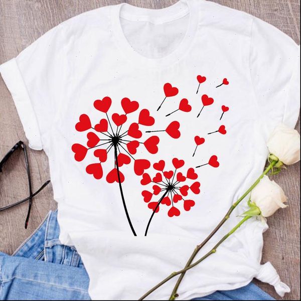 women graphic cute love dandelion valentine lover kawaii clothing cute 90s clothes tees female t shirt womens t shirt, White
women graphic cute love dandelion valentine lover kawaii clothing cute 90s clothes tees female t shirt womens t shirt, White