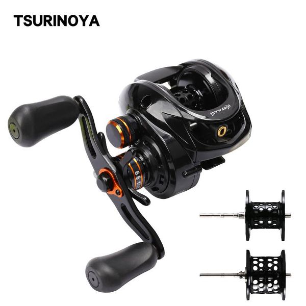 baitcasting reels tsurinya 2 spool bait casting fishing reel 6.6:1 4kg magnetic drag long deep lure spare shllow
baitcasting reels tsurinya 2 spool bait casting fishing reel 6.6:1 4kg magnetic drag long deep lure spare shllow