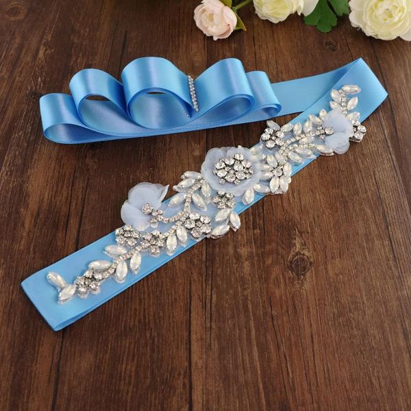 wedding sashes amorarsi s419-b blue milk rhinestone bride belt with multicolor ribbon sash party woman retro bridesmaid jewelry, White
wedding sashes amorarsi s419-b blue milk rhinestone bride belt with multicolor ribbon sash party woman retro bridesmaid jewelry, White