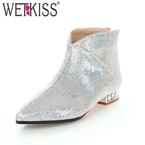wetkiss ankle women booties pointed toe bling pearl footwear zip female boots thick heels women shoes black plus size 32-43 210630
wetkiss ankle women booties pointed toe bling pearl footwear zip female boots thick heels women shoes black plus size 32-43 210630