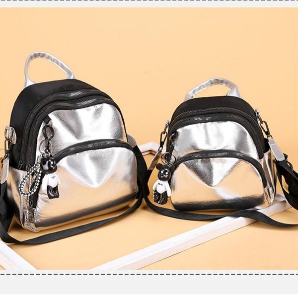 outdoor bags women silver backpack 2021 fashion back pack female mini school bag street trend daypack travel
outdoor bags women silver backpack 2021 fashion back pack female mini school bag street trend daypack travel