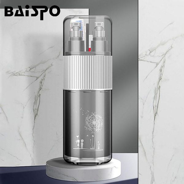 bath accessory set baispo portable toothbrush box travel wash cup for outdoor case storage organizer bathroom accessories
bath accessory set baispo portable toothbrush box travel wash cup for outdoor case storage organizer bathroom accessories