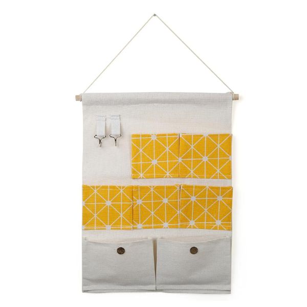 7 pockets wall hanging organizer waterproof multilayer storage bag cotton linen door organizer hanger door hanging container
7 pockets wall hanging organizer waterproof multilayer storage bag cotton linen door organizer hanger door hanging container