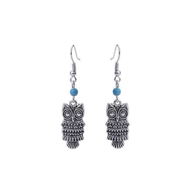 women's owl tibetan silver turquoise charm earrings gstqe042 fashion gift national style women diy earring, Golden
women's owl tibetan silver turquoise charm earrings gstqe042 fashion gift national style women diy earring, Golden
