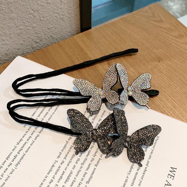 hair bun maker crystal rhinestone elegant fashion accessories butterfly for women girls, Brown
hair bun maker crystal rhinestone elegant fashion accessories butterfly for women girls, Brown