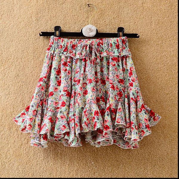 elastic waist floral print skirts womens 2021 summer lotus leaf pleated bohemian mini skirt female vintage chiffon short skirts, Black
elastic waist floral print skirts womens 2021 summer lotus leaf pleated bohemian mini skirt female vintage chiffon short skirts, Black
