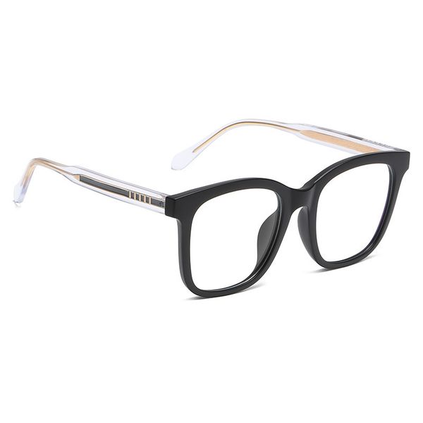 2021 new flat lens round face fashion glasses anti blue light korean trend personalized men and women easy to use, White;black
2021 new flat lens round face fashion glasses anti blue light korean trend personalized men and women easy to use, White;black