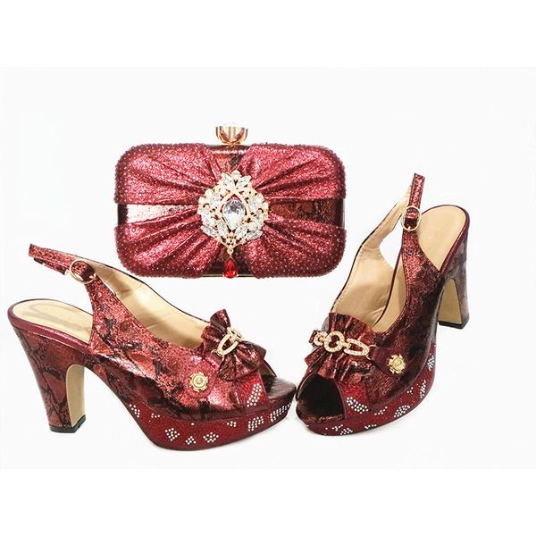 dress shoes 2021 summer est italian design african women matching bag decorate with rhinestone nigerian lady in wine color, Black
dress shoes 2021 summer est italian design african women matching bag decorate with rhinestone nigerian lady in wine color, Black
