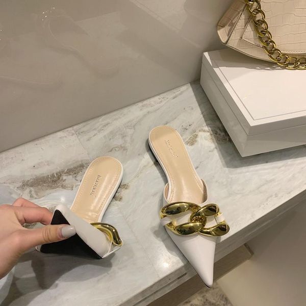 slippers female 2021 women shoes flats woman sandals slides ladies mules metal fashion lady outside for, Black
slippers female 2021 women shoes flats woman sandals slides ladies mules metal fashion lady outside for, Black
