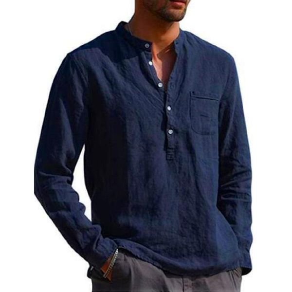 men's casual shirts 2021 shirt spring autumn v-neck cotton linen solid loose business beach style blouse plus size, White;black
men's casual shirts 2021 shirt spring autumn v-neck cotton linen solid loose business beach style blouse plus size, White;black
