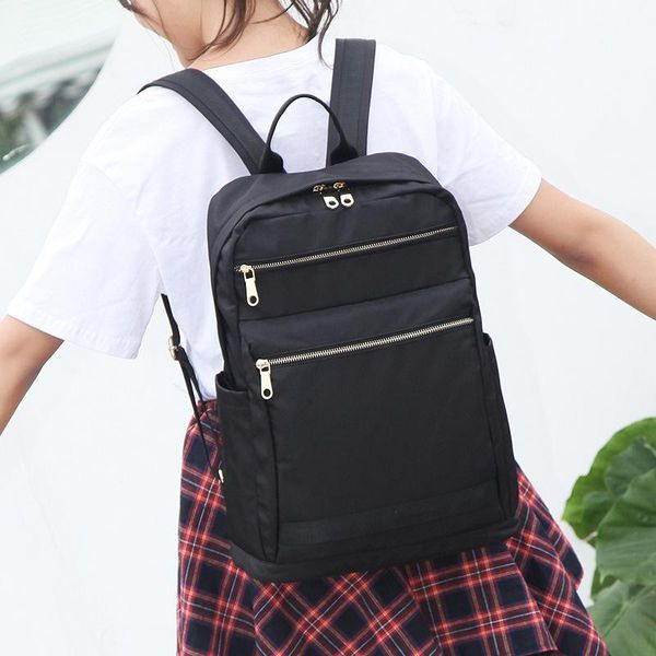 backpack large capacity nylon wear-resistant women's computer bag leisure travel college student waterproof anti-theft schoolbag
backpack large capacity nylon wear-resistant women's computer bag leisure travel college student waterproof anti-theft schoolbag