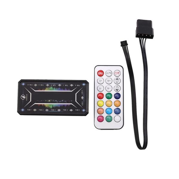 computer pc case fan control board rgb fan remote control switch colors panel can insert 10 rgb fans(1 controller)
computer pc case fan control board rgb fan remote control switch colors panel can insert 10 rgb fans(1 controller)