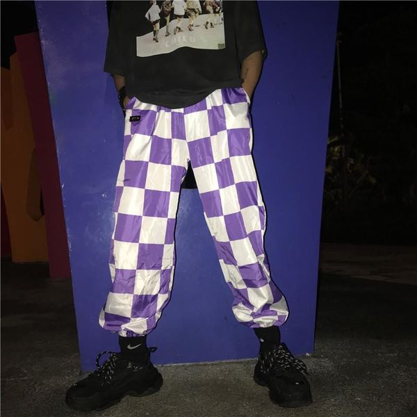 women's pants & capris chessboard 2021 loose streetwear harajuku korean hip hop casual plaid fashion women sweatpants cargo, Black;white
women's pants & capris chessboard 2021 loose streetwear harajuku korean hip hop casual plaid fashion women sweatpants cargo, Black;white