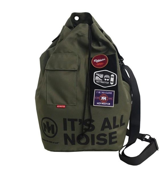 backpack hook&loop diy fashion shoulder bag drawstring ins street style hip-hop travel
backpack hook&loop diy fashion shoulder bag drawstring ins street style hip-hop travel