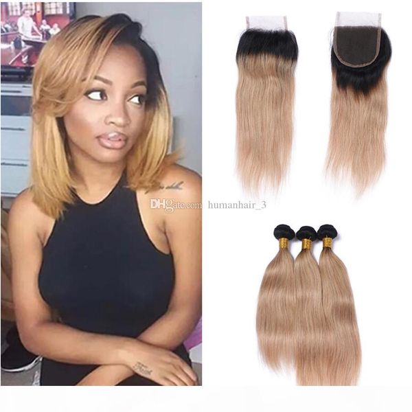 two tone honey blonde hair with lace closure #27 ombre human hair wefts with closure strawberry blonde indian virgin hair bundles 4pcs lot, Black;brown
two tone honey blonde hair with lace closure #27 ombre human hair wefts with closure strawberry blonde indian virgin hair bundles 4pcs lot, Black;brown