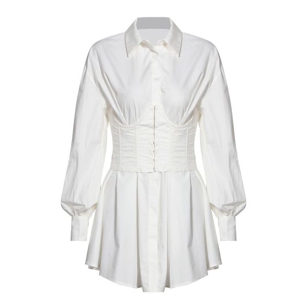 2021 new designer elegant mini es for women turn-down collar long sleeve soild white vintage shirt party vestidos gkoy, Black;gray
2021 new designer elegant mini es for women turn-down collar long sleeve soild white vintage shirt party vestidos gkoy, Black;gray