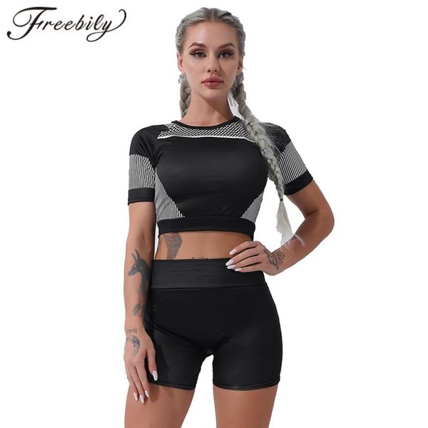 yoga outfit 2pcs women running fitness gym suit seamless set sports cropped t-shirts high waist shorts sportswear workout clothes
yoga outfit 2pcs women running fitness gym suit seamless set sports cropped t-shirts high waist shorts sportswear workout clothes