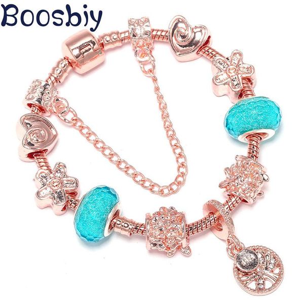 charm bracelets boosbiy multiple colors crystal glass beads diy bracelet with snake chain fit fine for women jewelry gift, Golden;silver
charm bracelets boosbiy multiple colors crystal glass beads diy bracelet with snake chain fit fine for women jewelry gift, Golden;silver