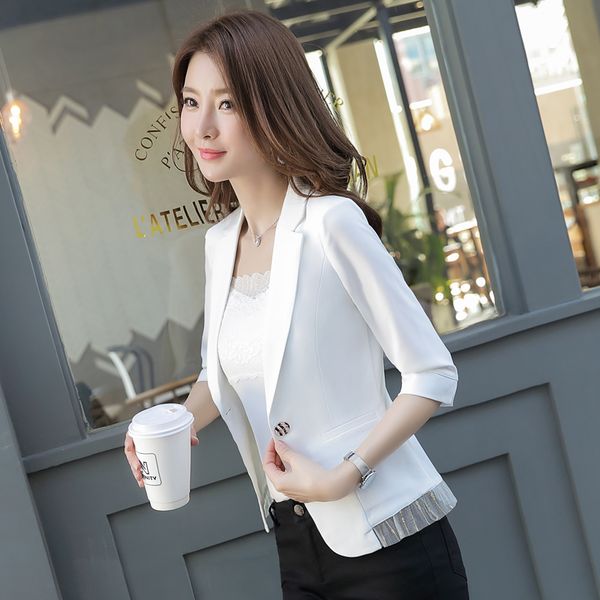 summer small female jacket korean version of the 2021 new lean spring was fine temperament short paragraph ladies autumn 0zzw, White;black
summer small female jacket korean version of the 2021 new lean spring was fine temperament short paragraph ladies autumn 0zzw, White;black