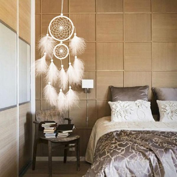 decorative objects & figurines dreamnet hangs wind bell chimes handmade dream catcher net feathers for wall car hanging decoration ho
decorative objects & figurines dreamnet hangs wind bell chimes handmade dream catcher net feathers for wall car hanging decoration ho