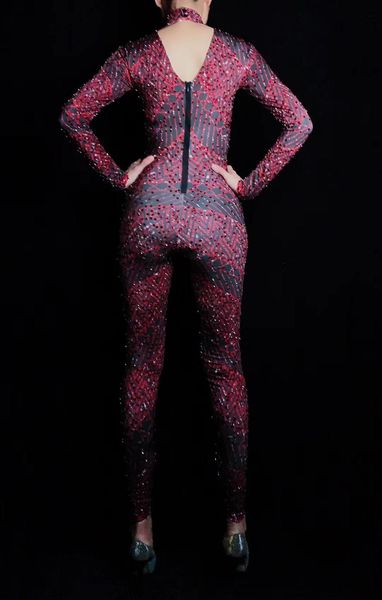 nightclub sparkly red rhinestones spandex jumpsuit elastic skinny bodysuit stones leotard stage wear party singer dancer costume, Black;red
nightclub sparkly red rhinestones spandex jumpsuit elastic skinny bodysuit stones leotard stage wear party singer dancer costume, Black;red