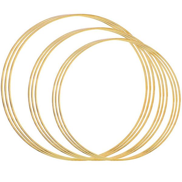 9pcs gold dream catcher metal rings supplies, metal hoops macrame creations ring for crafts (8/10/12inch)
9pcs gold dream catcher metal rings supplies, metal hoops macrame creations ring for crafts (8/10/12inch)